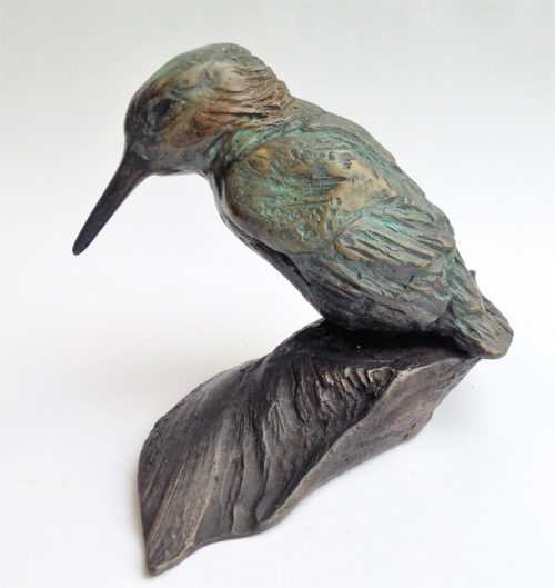 IJsvogel, brons, oplage 20, 14cm lang, beschikbaar