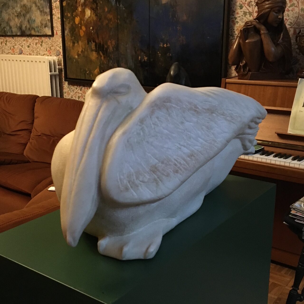 Pelikaan, Marmer, Fiona Zondervan, beelden van dieren
